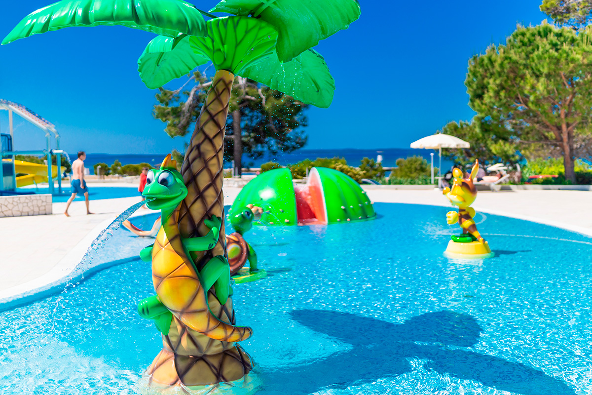 Der wunderbare Poolbereich im Zaton Holiday Resort