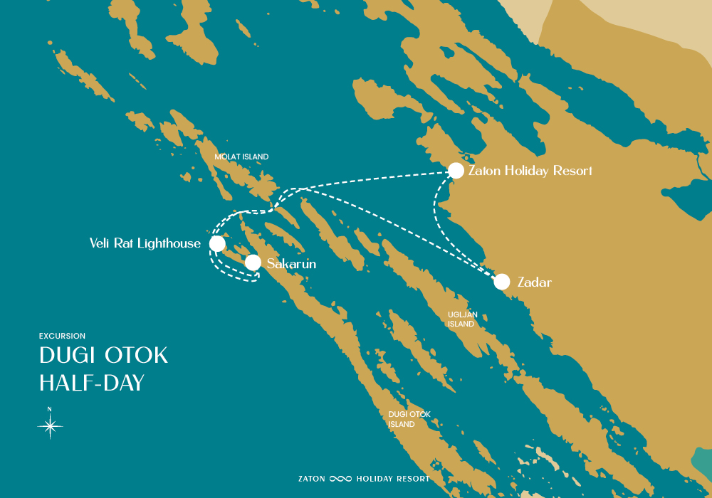 half day dugi otok itinerary