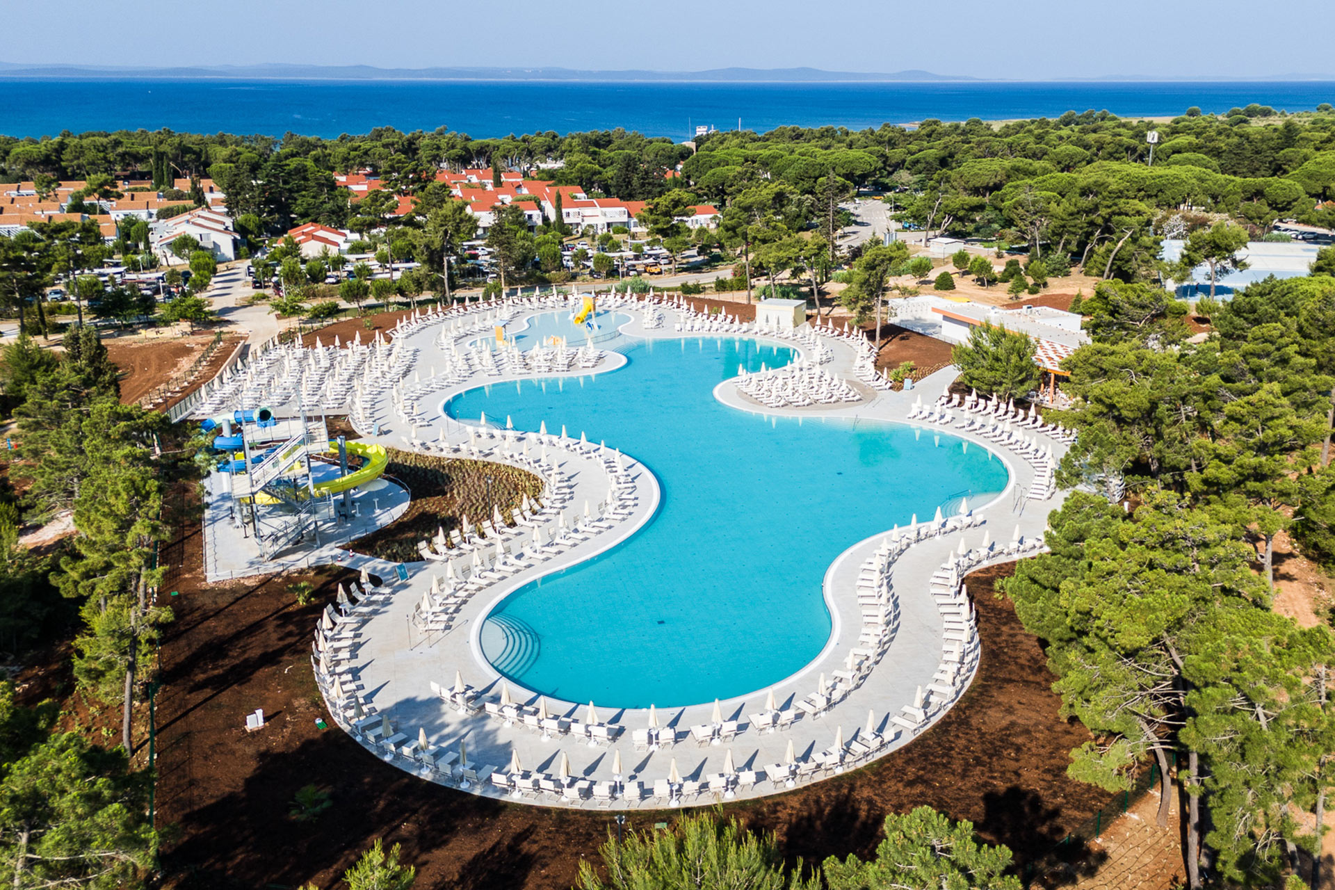 New Pool Complex - Aerial View Dragan Dok