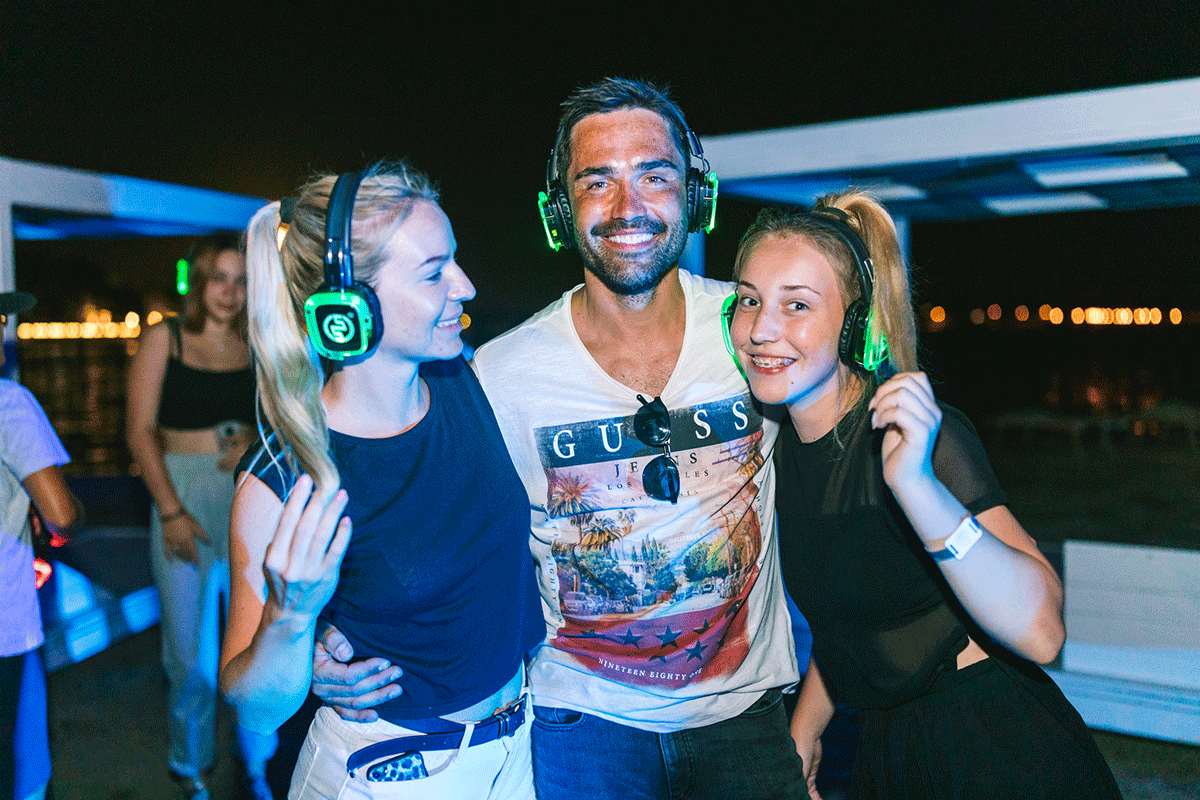 Silent Disco at Zaton Holiday Resort