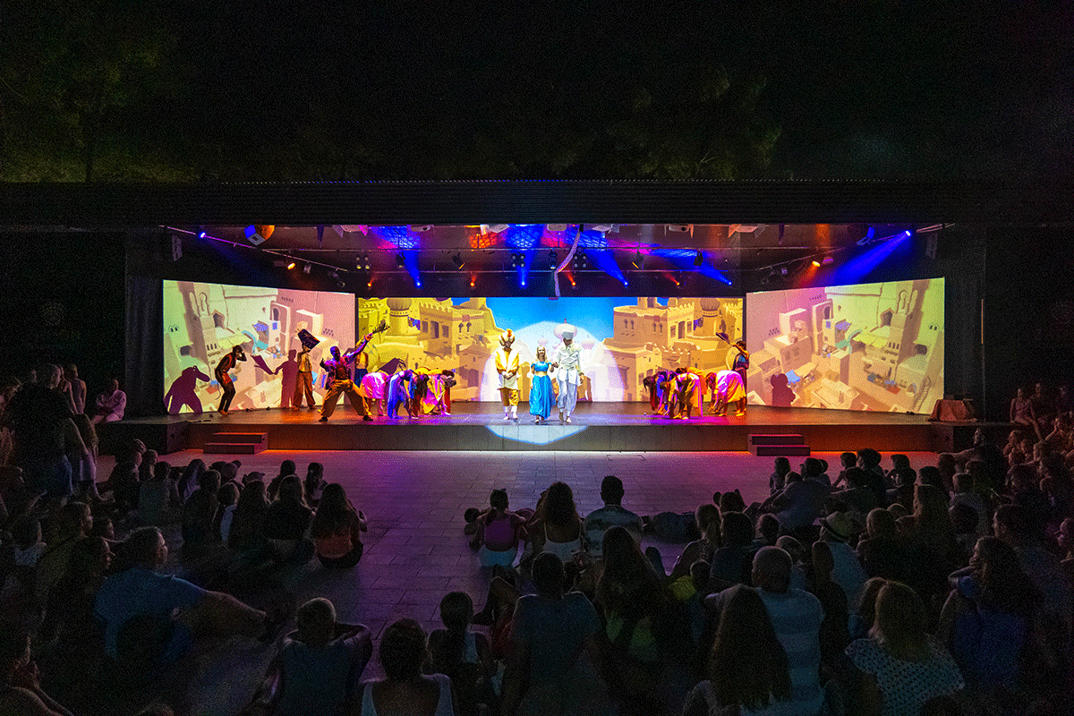 Musical Aladdin im Zaton Holiday Resort