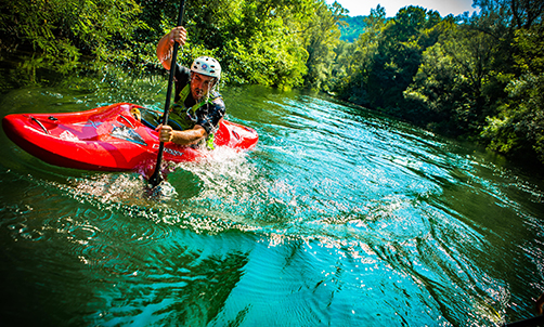 Rafting or kayaking/canoeing