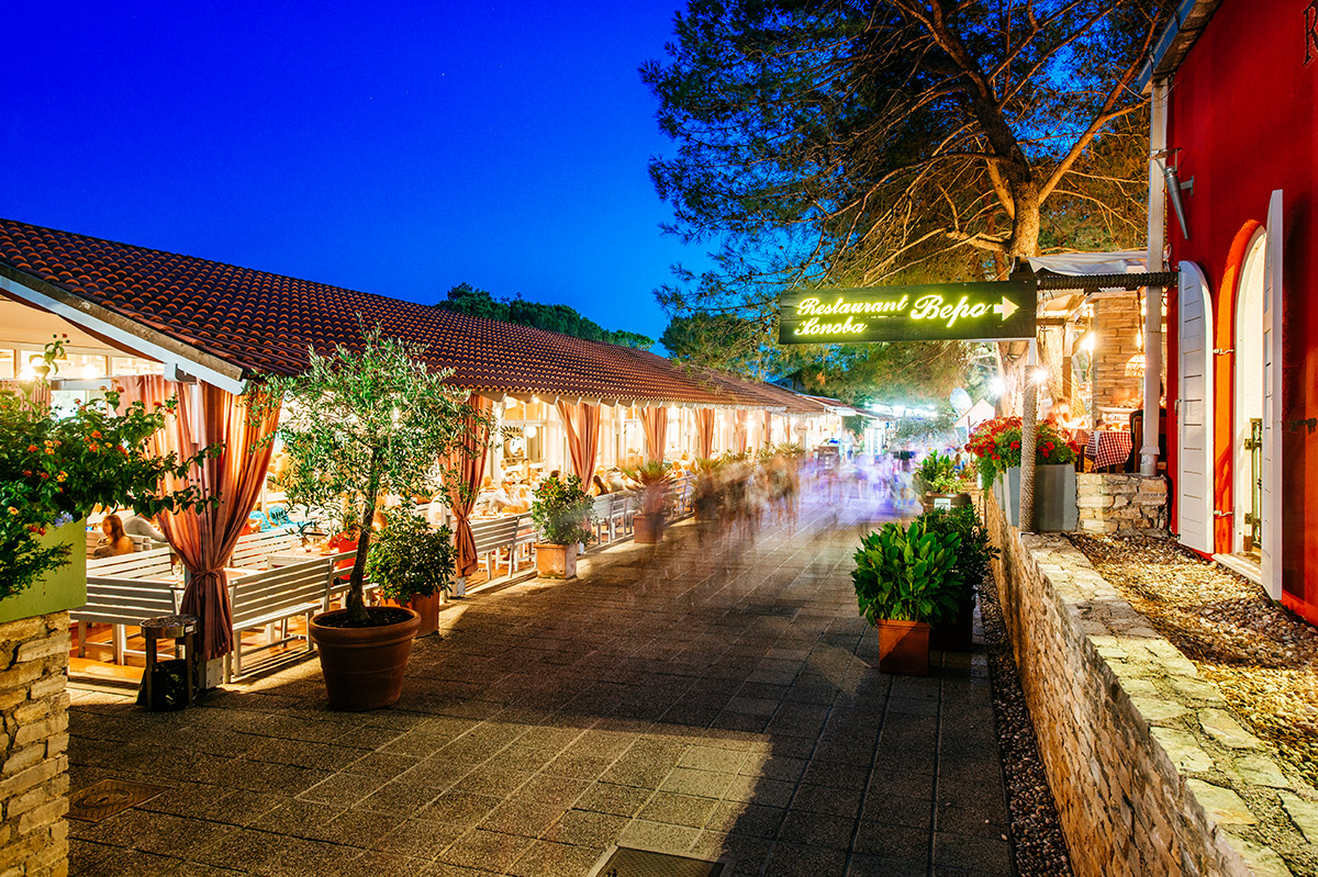 Ausgezeichnete gastronomische Einrichtungen in der Kalelarga, Zaton Holiday Resort