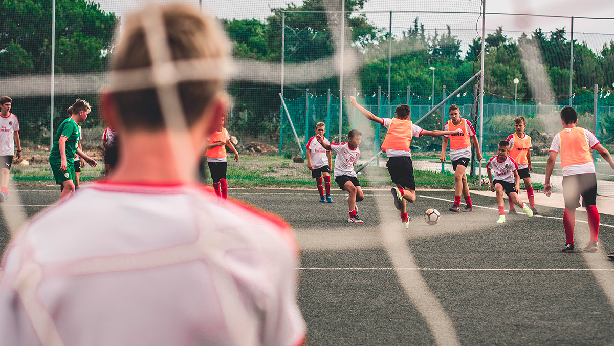 Fußball Bewerb im Zaton Holiday Resort