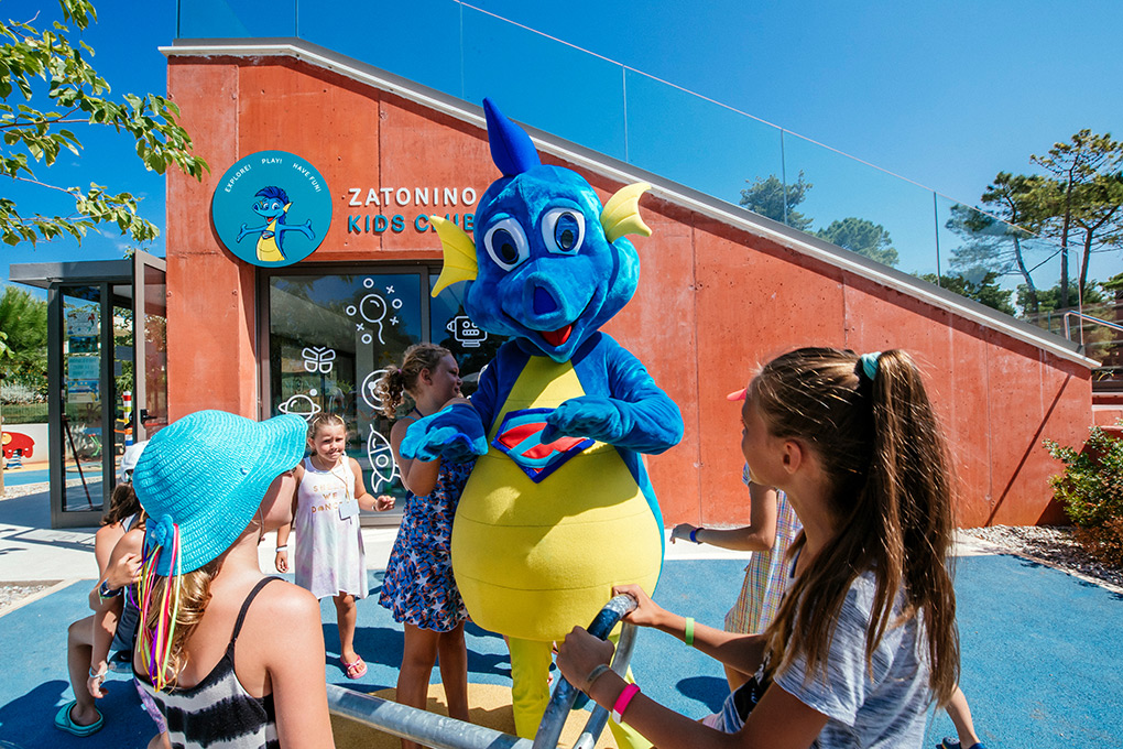 Spaß für Kinder mit Zatonino im Zaton Holiday Resort