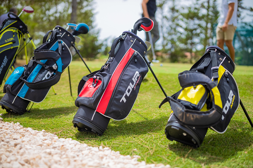 Full set of golf equipment