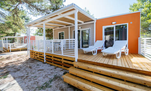 Mobile homes in Zaton Holiday Resort Dalmatia
