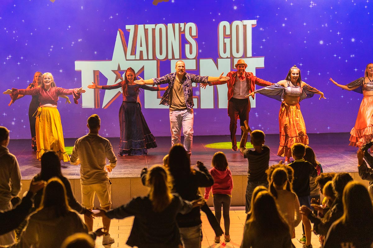 Show Zaton’s Got Talent at the open-air theater