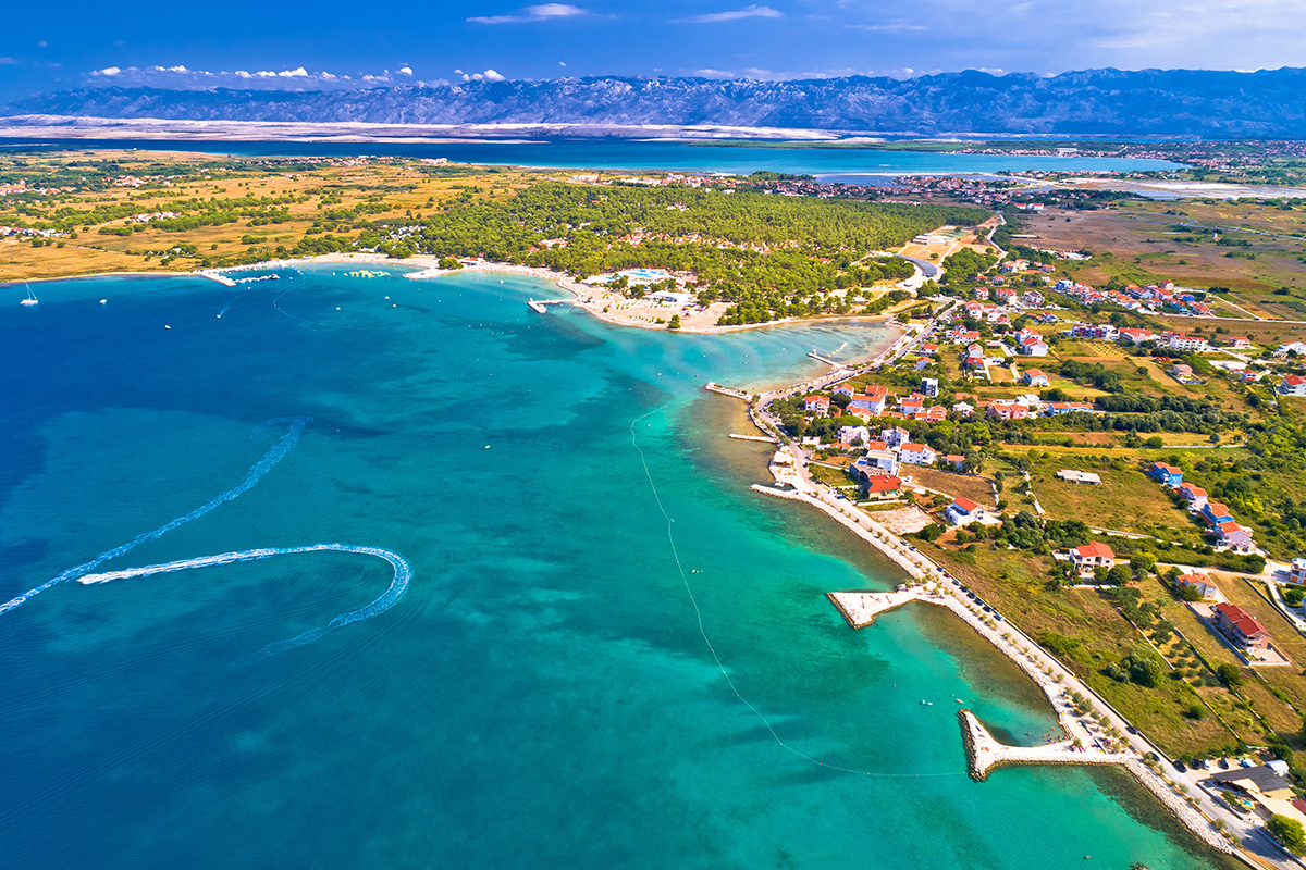  Zaton Holiday Resort und die Ortschaft Zaton