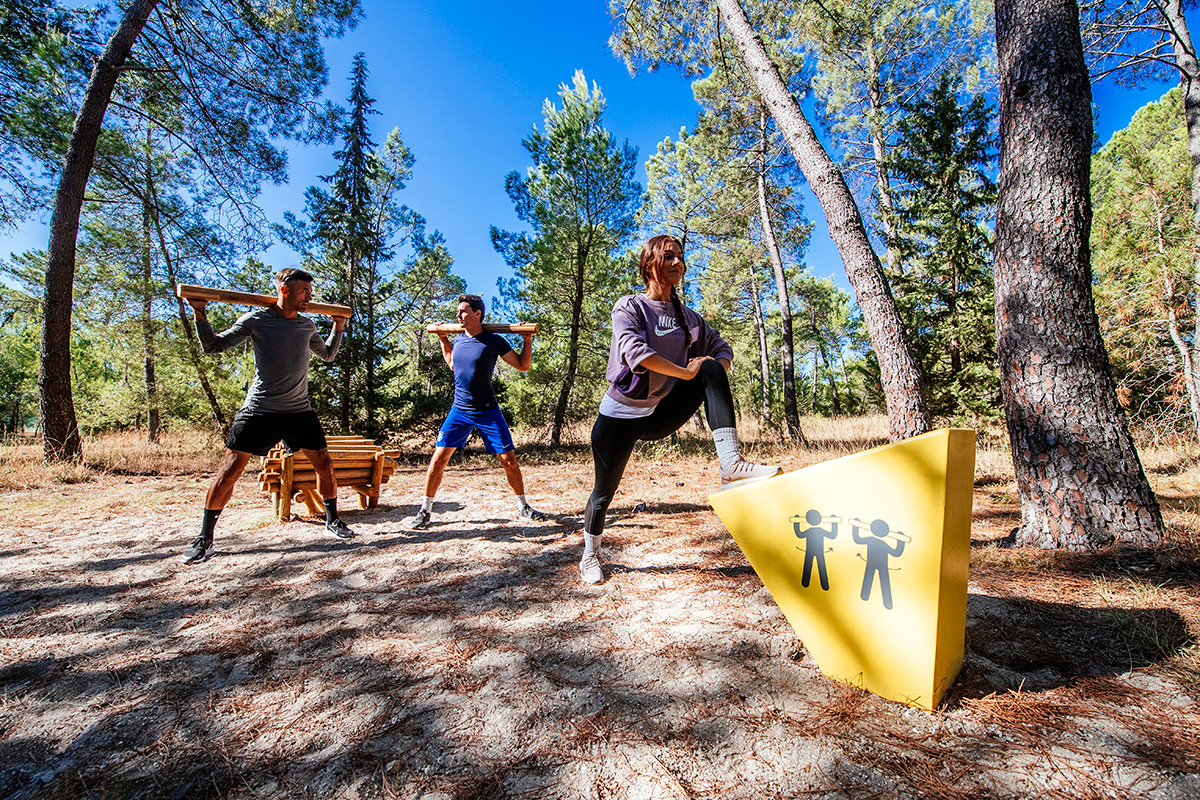 Trimm-dich-Pfad in wunderschöner Naturumgebung im Zaton Holiday Resort 