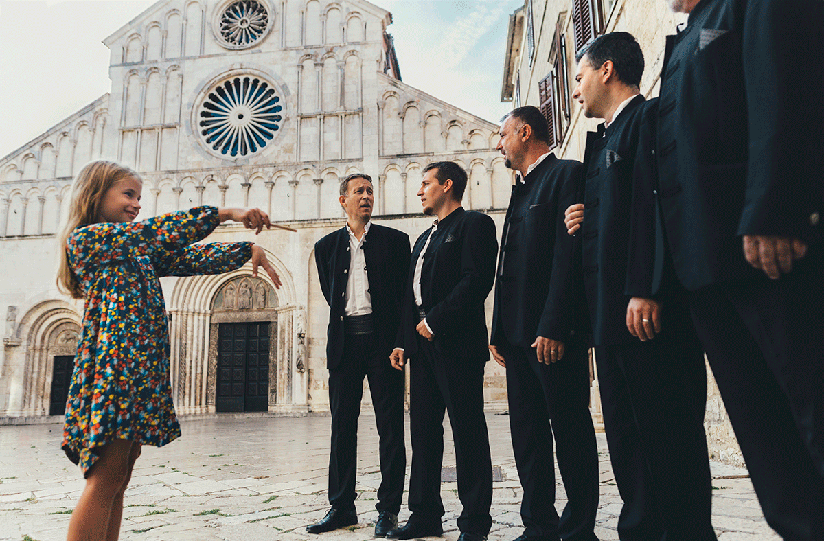 Klapa - traditional a cappella singing (Image source: Zadar Region)