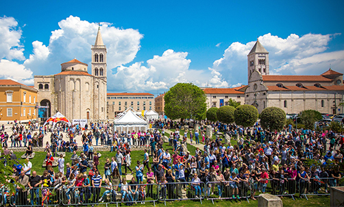 Wählen Sie den Monat Mai für einen Aktivurlaub in der Region Zadar