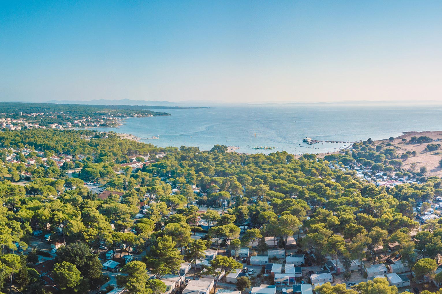 Aerial view of Zaton Holiday Resort