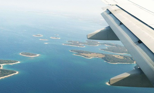 Flying to Zadar Region for a Break