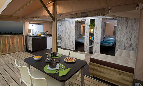 Glamping statt Hotel in  Dalmatien wählen