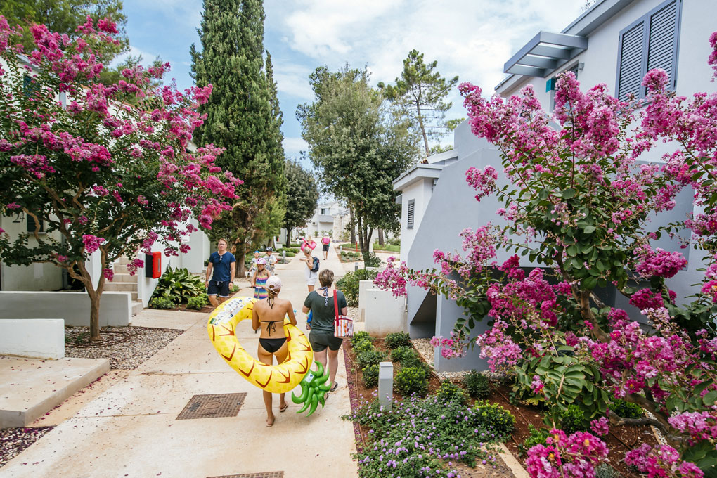 Blooming spring at Zaton Holiday Resort