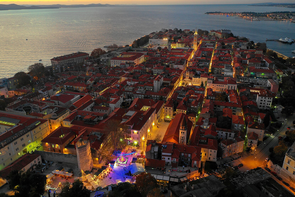 Zadar im December (Quelle: Tourismusverband der Stadt Zadar, Foto von Filip Brala)