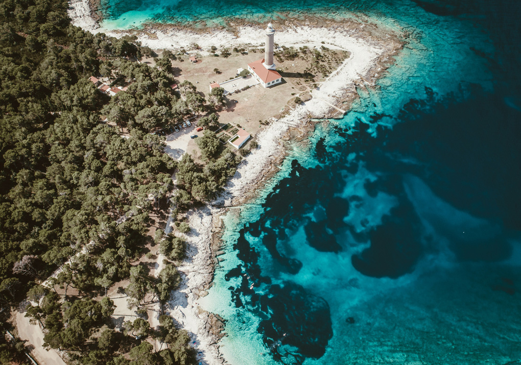 Dugi Otok – Leuchtturm Veli Rat