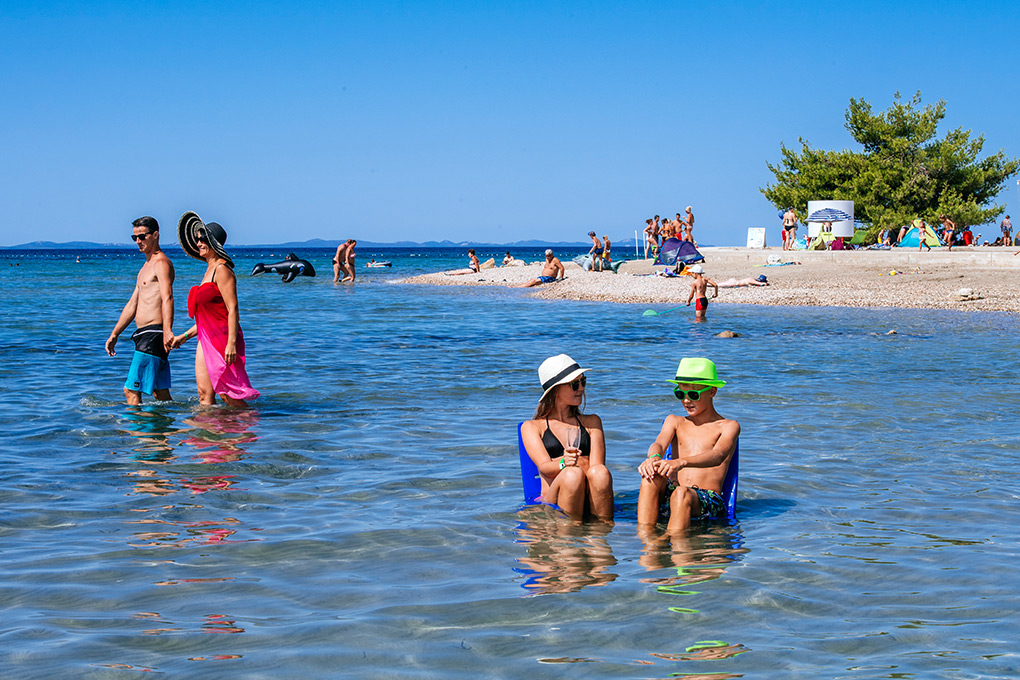 Großartiger Strand für jeden in Zaton