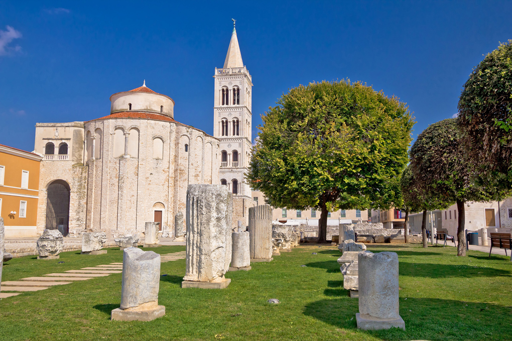 Überreste aus lang zurückliegenden Zeiten in der Region Zadar