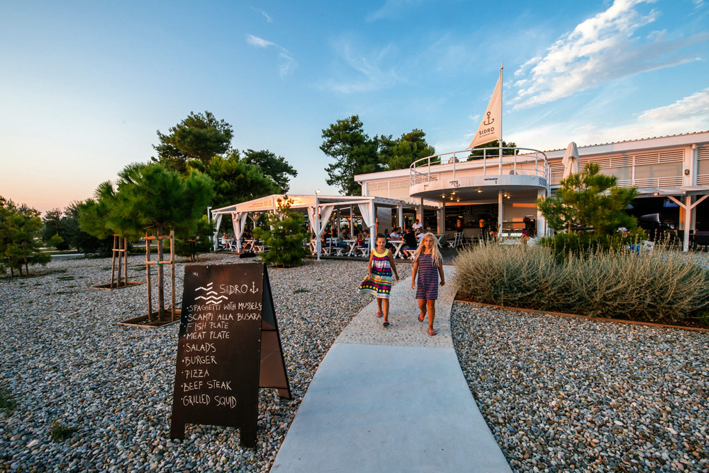 Das Strandrestaurant Sidro