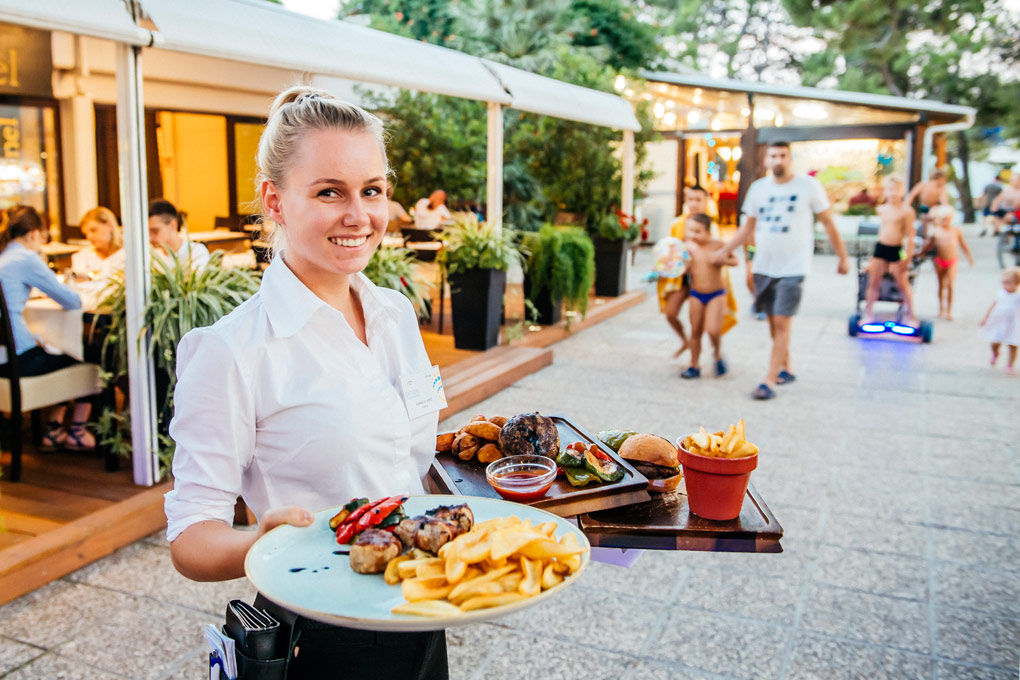 Restaurantführer für das Zaton Holiday Resort