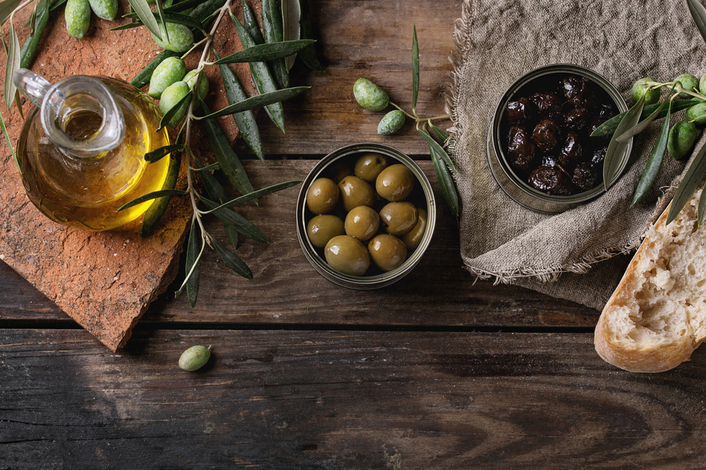 Delicious Olives and Healthy Olive Oil