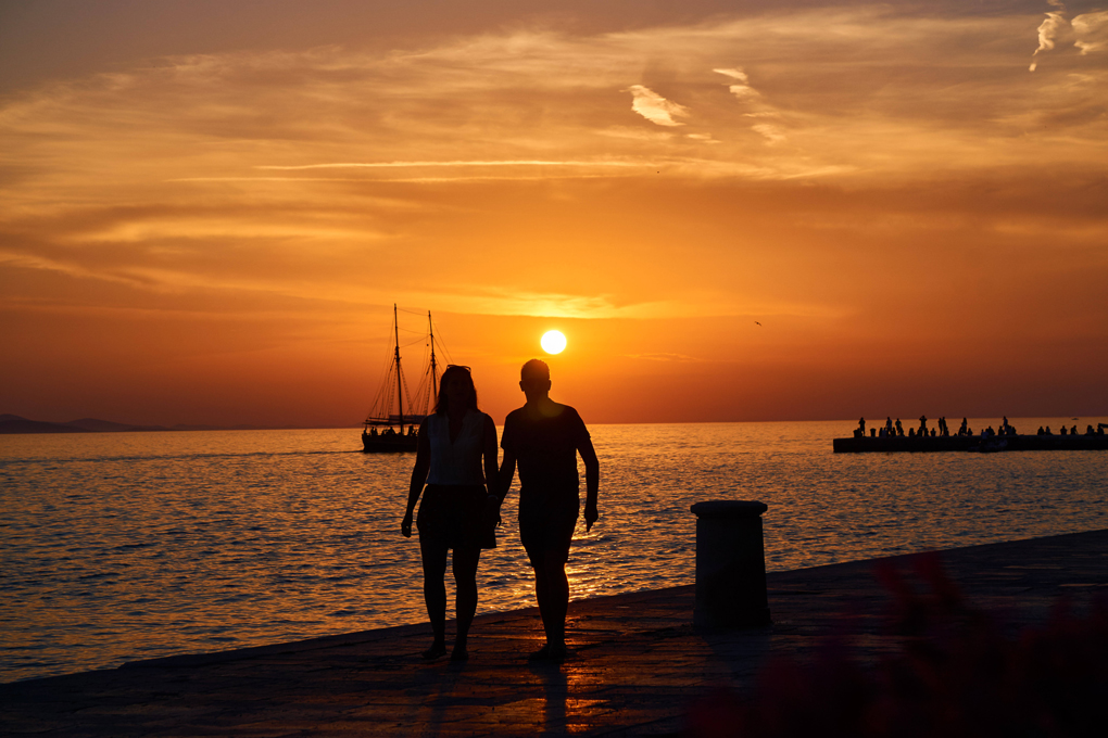 Romantik in der Region Zadar