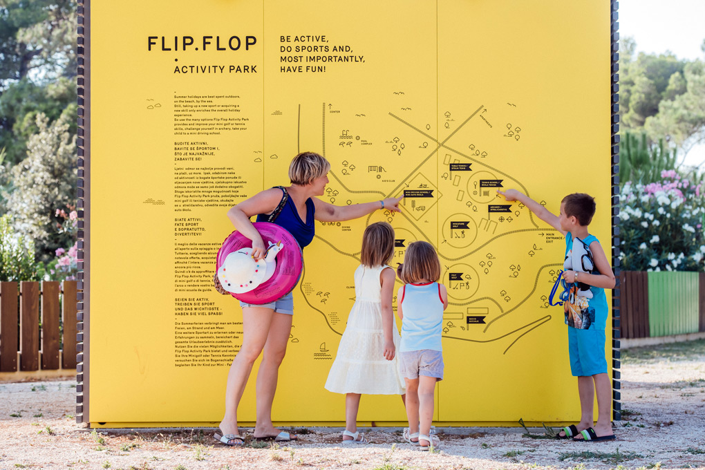 Eine große Auswahl an Aktivitäten im Flip Flop Activity Park