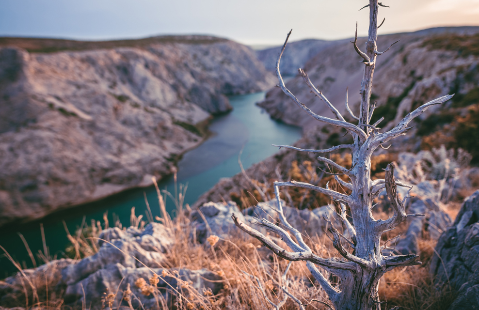 Zrmanja river and canyon