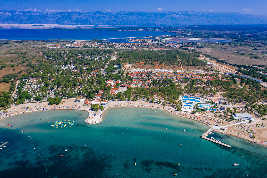 Zaton Holiday Resort - aerial view