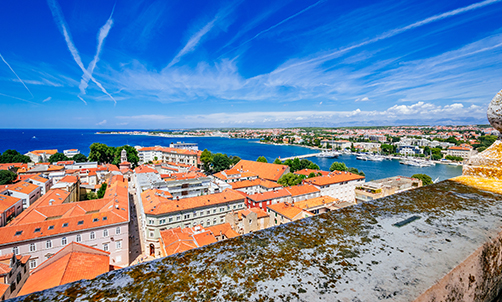 Der Glockenturm in Zadar