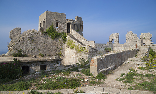 Former forts and castles