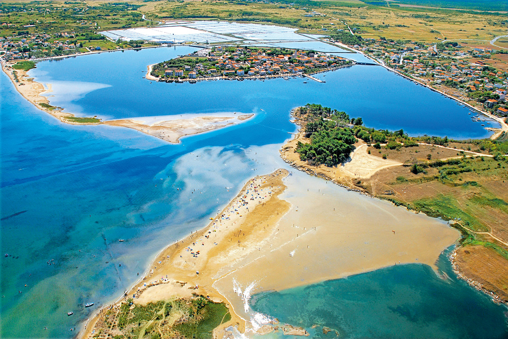 Lagune von Nin (Quelle: Tourismusverband Nin, Foto von Velid Jakupović)